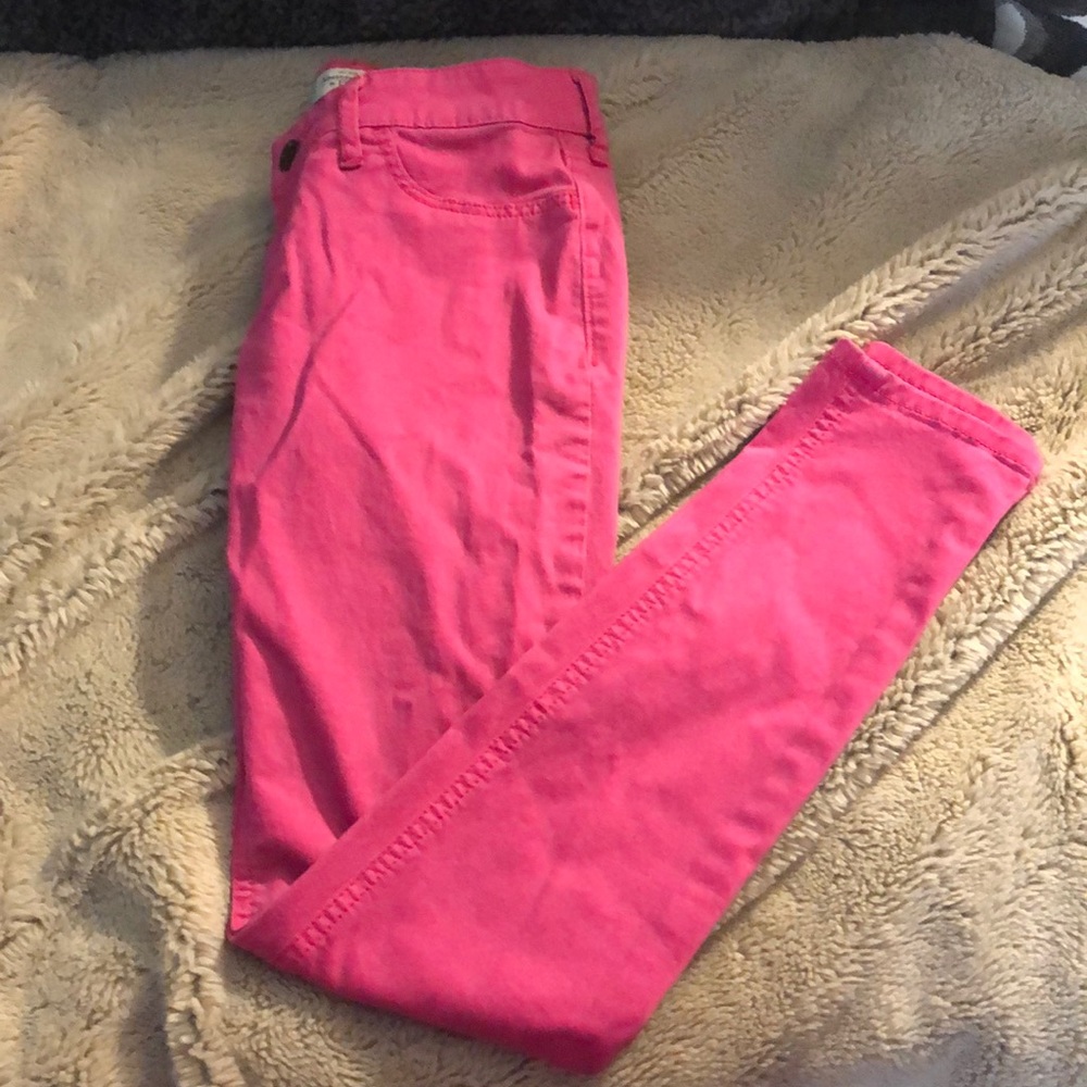 Abercrombie Colored Skinny Jeans, size 00